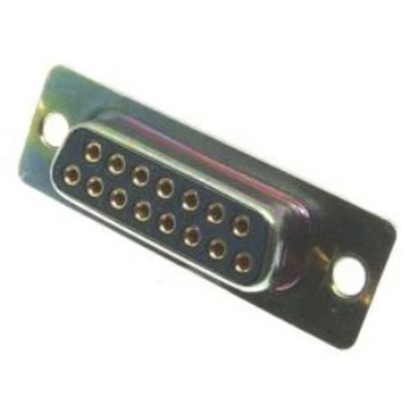 DSUB 15F CRIMP Y, T G50 CAD, Itt Cannon, Mfr#: DAMAMYT15SA101